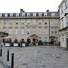 2014-05-29 09.04.14  Abby Hotel, a central gathering pont in the square